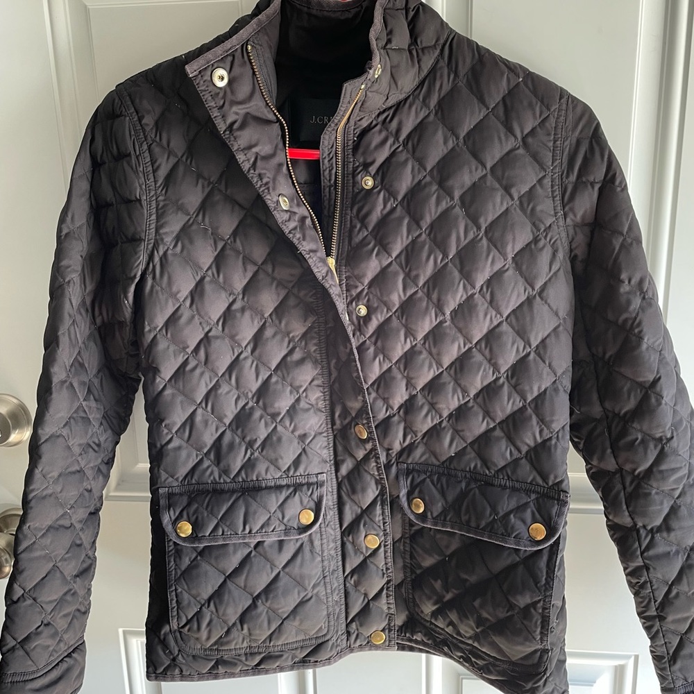 J Crew quilted lightweight jacket